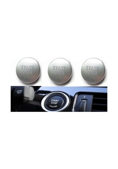 Bmw E60 E90 E84 E70 E71 E72 Start Stop Düğme Kapağı Gümüş 61319154945/61316966714/61316960743