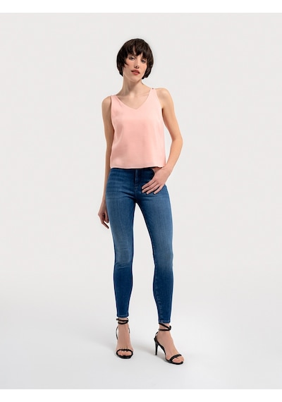 Regular Fit Kadın Bluz K.kol Pembe
