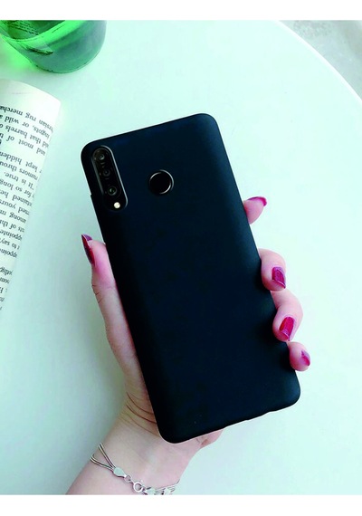 Huawei Y9 Prime Kılıf Kamera Korumalı Silikon Rubber Arka Kapak Siyah