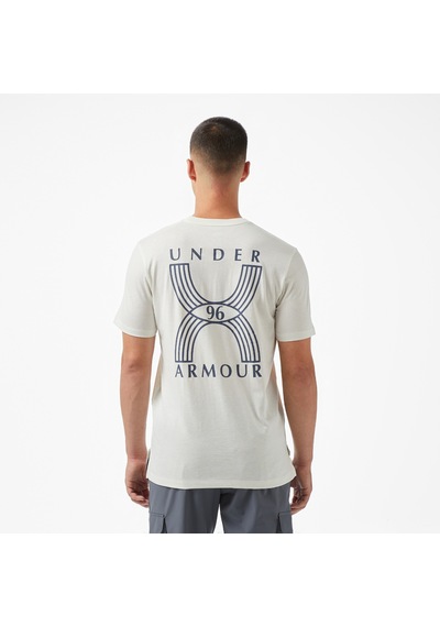 Under Armour Run 96 Beyaz Erkek T-shirt 1389823 Beyaz