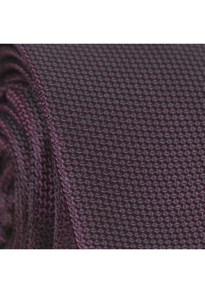 Gaffy Koyu Mürdüm Slim Fit Düz Renk Dokuma Kravat / DDK-14 Mürdüm