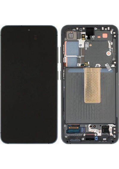 Samsung Galaxy Uyumlu S23 Sm-s911 Lcd Ekran Dokunmatik Çıtalı Yeşil Belirtilen