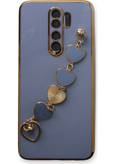 Gld-spt- Newface Xiaomi Redmi Note 8 Pro Kılıf Esila Silikon - Gri
