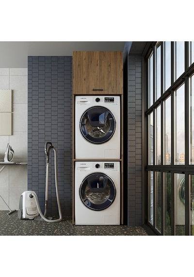 Banyo Dolabı 231,2 X 67 Cm Çamaşır Ve Kurutma Makinesi Dolabı Atl Atlantik Çam Banyo Dolabı 231,2 X 67 Cm Çamaşır Ve Kurutma Makinesi Dolabı Atl Atlantik Çam