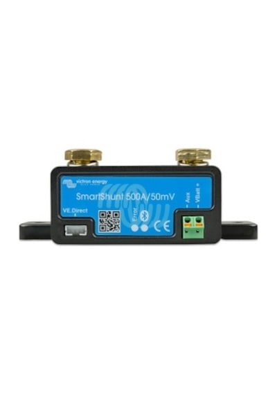 Victron Ekransız Akü Monitörü Bluetooth Özellikli, Smartshunt 500A SHU050150050,