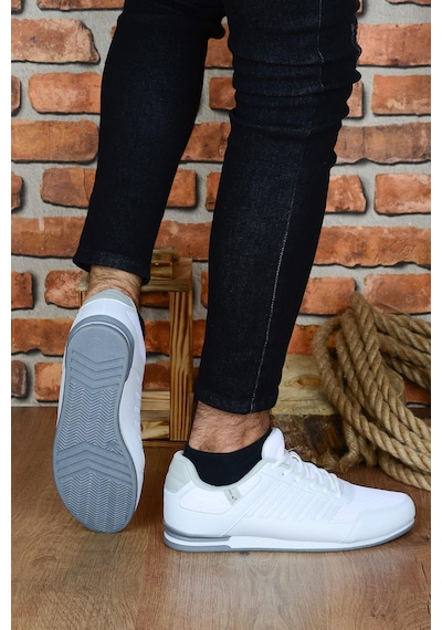 M.P Mp 221-2357mr Beyaz Günlük Erkek Casual Spor Ayakkabı 001