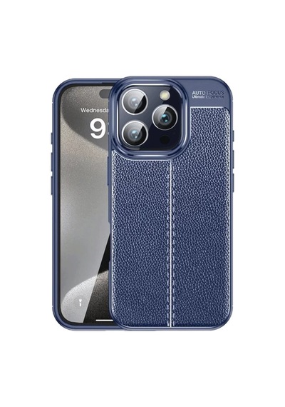 Newface Apple İphone 16 Pro Max Kılıf Auto Focus Kapak - Lacivert