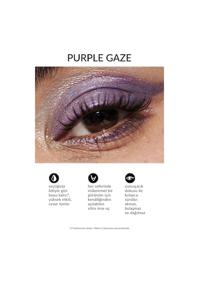 Avon Glimmersticks Asansörlü Açılıp Kapanabilen Göz Kalemi Purple Gaze