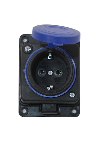 Asel Kauçuk Tekli Duvar Prizi - Hrd-011388