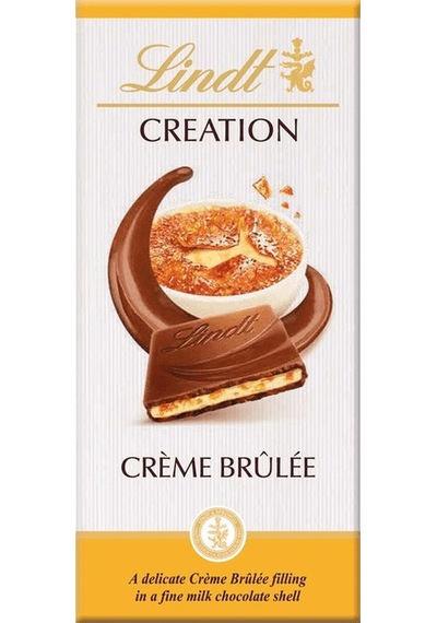 Lindt Creation Creme Brulee Bar 150 G
