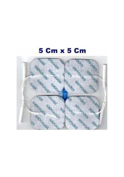 Stimrodes Tens Pedi Stimrodes Kablolu Tens Pedi Tens Elektrodu 5*5 - 5 Adet Copycopystimrodes 5X5 - Çok Renkli