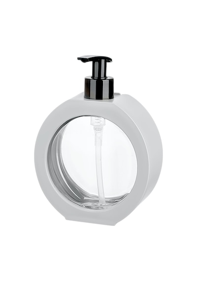 350 Ml Tezgah Üstü Oval Banyo Mutfak Sıvı Sabunluk Banyo Mutfak B Beyaz