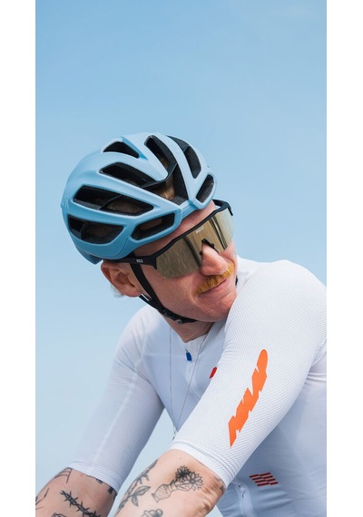 Kask Protone Icon Wg11 Yol Bisikleti Kaskı Mat Mavi Medium Siyah