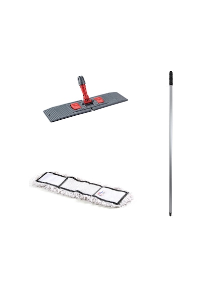 Sska Nemli Yedek Mop Paspas Takımı Beyaz 80 CM