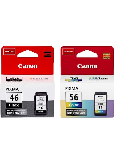 Canon 9059B003 PG-46 CL-56 2'li Kartuş + Fotoğraf Kağıdı