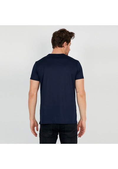 Slazenger Republıc Erkek Kısa Kol T-Shirt Lacivertvert St12Te025-400 001