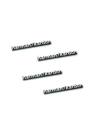 Harman Kardon Hoparlör Amblem Metal Yapışkanlı -1-SET 2-PARÇA