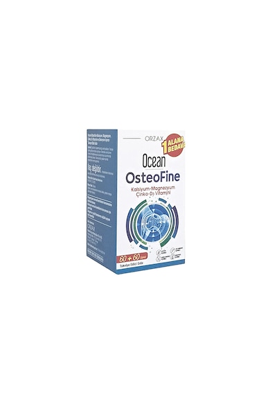 Ocean Osteofine 1 Alana 1 Bedava 60+60 Tablet Takviye Edici Gıda