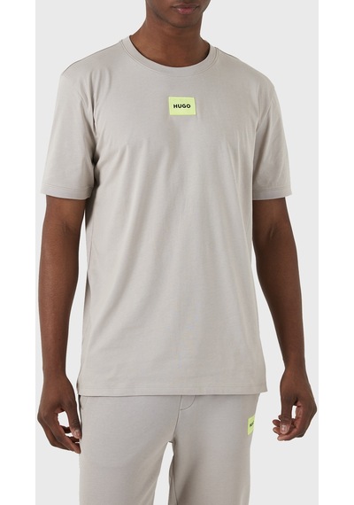 Hugo Erkek T Shirt 50447978 055 Gri