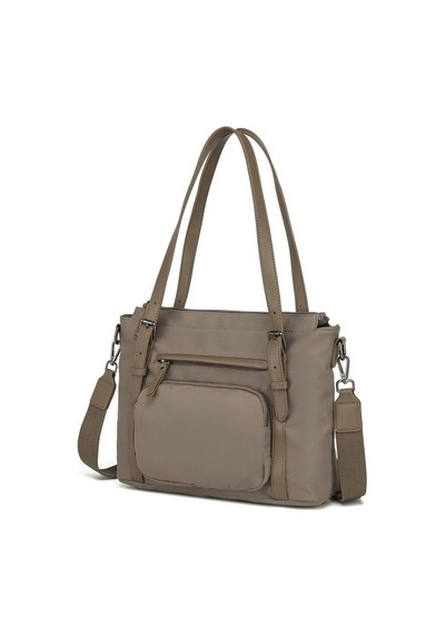 Smart Bags Twill Dimi Kumaş Kadın Omuz Çantası 3329 Kahve