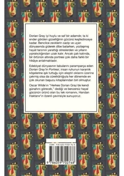 Dorian Gray'In Portresi Oscar Wilde Bez Ciltli