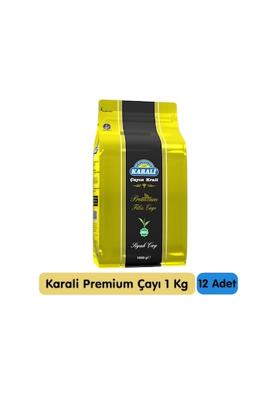Karali Premium Filiz Çay 1 Kg 12 Paket
