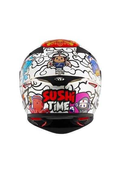 Kyt Tt-revo Kask Sushı Tıme Çok Renkli