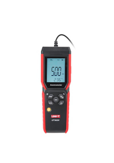 Unit Ut362h Pervane Anemometre Kanal İçi Ölçümler İçin Anemometre
