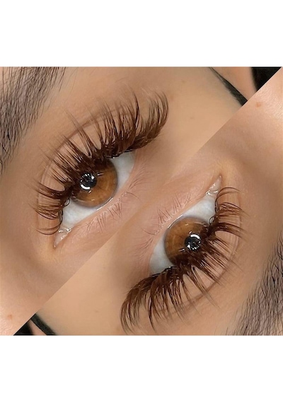 Ellea Mix İpek Kirpik Kahverengi 0.7 Kalınlık C Kıvrım 8-15 Mm Boy Aralığı