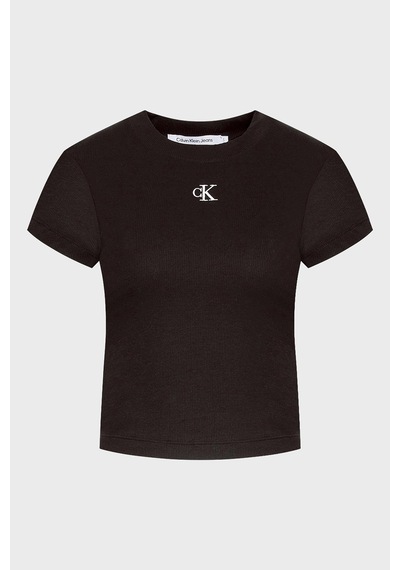 Calvin Klein Bayan T Shirt J20j218337 Beh Siyah Siyah