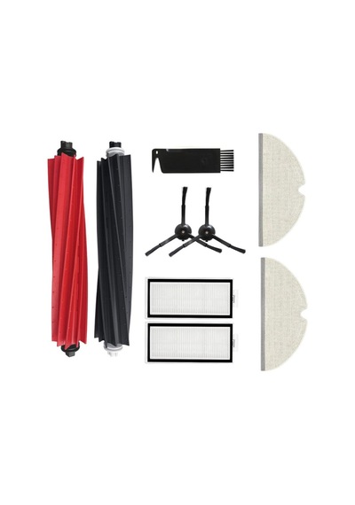 , Q8 , Q8 Siyah Uyumlu Yedek Fırça Hepa Filtre Mop Seti-8 Parça Sku: Zeusb0cqgc6x7c
