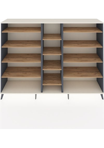 Hyperion Dolap 11 Raflı 220x44x163 Antrasit-aytaşı/çam Antrasit-aytaşı/çam Hyperion Dolap 11 Raflı 220x44x163 Antrasit-aytaşı/çam Antrasit-aytaşı/çam