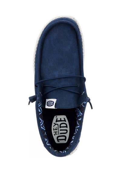 Sneaker Günlük Erkek Hd.40700 Hey Dude Wally Canvas 410 Navy Lacivert Sneaker Günlük Erkek Hd.40700 Hey Dude Wally Canvas 410 Navy Lacivert