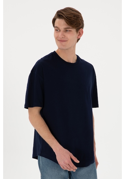 U.S. Polo Assn. Erkek Long Fit Bisiklet Yaka Lacivert Basic Tişört 50305988-VR033 U.S. Polo Assn. Erkek Long Fit Bisiklet Yaka Lacivert Basic Tişört 50305988-VR033