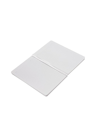 A4 Pet Spiralli Karton Kapaklı Defter 144 Yaprak - Çizgili Çok Renkli