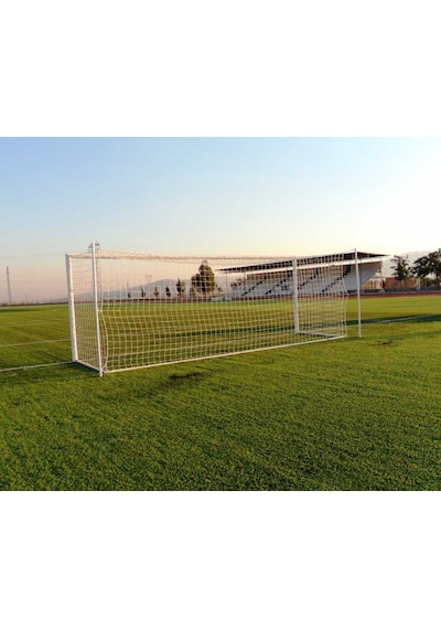 Alüminyum Futbol Kale Direği Sabit 2.44x7.32x2.00 Çok Renkli