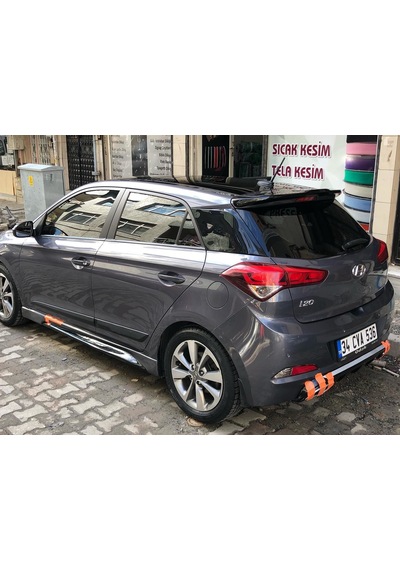 Hyundai i20 Custom Yan Marşpiyel Boyasız (Plastik)