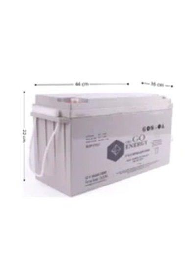 OR2GO Energy 12V 160Ah Jel Akü OV Serisi Uzun Ömürlü