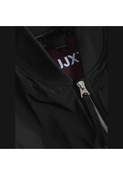 Jack & Jones Kadin Beyzbol Yaka Uzun Kollu Bomber Ceket - Bree - 12299835 Siyah