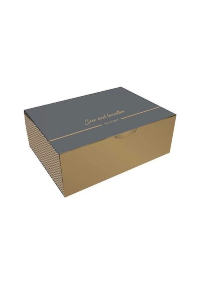 Şekilli Pasta Kutusu 25x35x17 Cm - 25 Adet