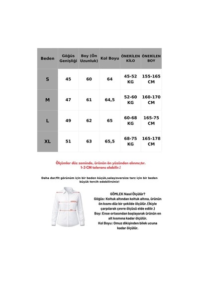 Seeh Beyaz/kahverengi Uzun Kollu Vücuda Oturan Gömlek Sh356 Basic