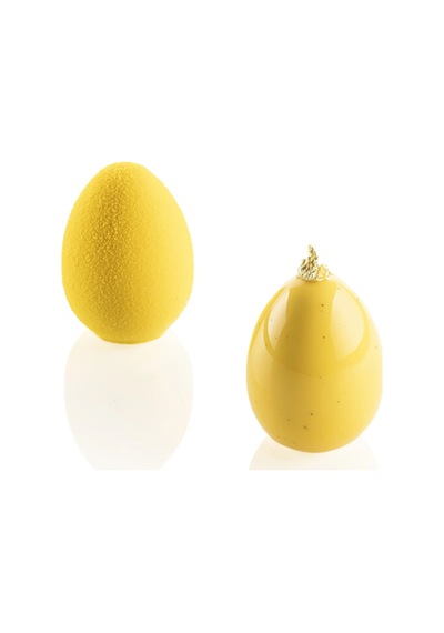 36.411.87.0065 Silikomart Egg 70 Silikon Kalıp Kahverengi