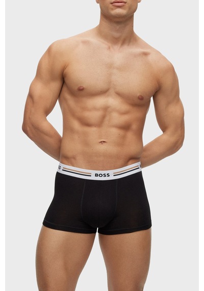 Boss Erkek Boxer 50492200 001 Siyah Siyah