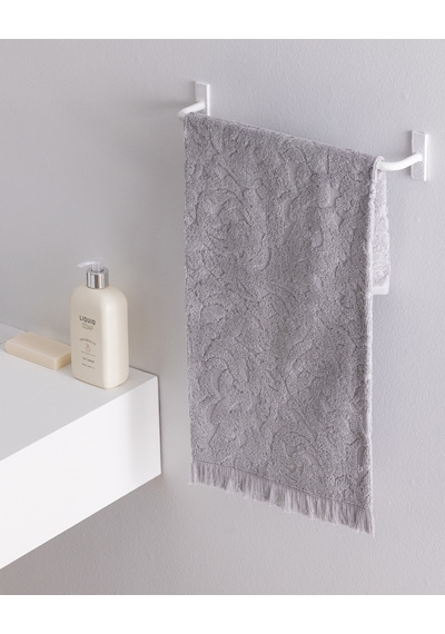 Madame Coco Pavot %100 Pamuk Yüz Havlusu - Gri - 50x70 Cm 8684427297087 Gri