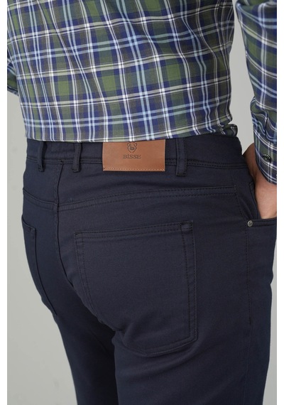 Bisse Erkek 5 Cepli Spor Pamuk Lacivert Pantolon Pns25k25208 D39 Lacivert