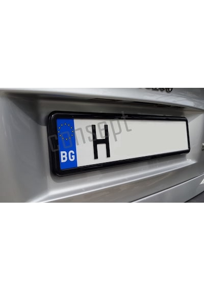 Piyano Siyah Plaka Çerçevesi (2Adet Piano Black Plakalık Kabı) 228109018