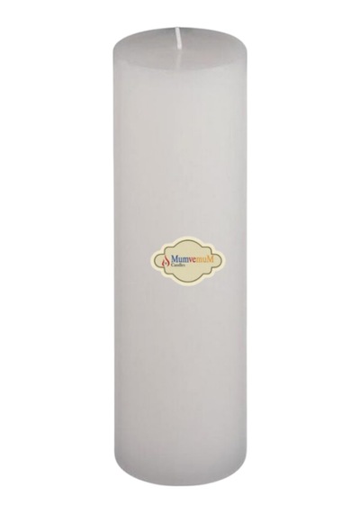 Medium 4 Lü Set Mum Çap 7 Cm Beyaz Beyaz