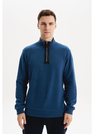 AR-MA Arma Erkek Regular Fit Yarım Fermuar Dik Yaka Sweatshirt Selanik Örme %65 Pamuk %35 Polyester K30554698102 Mavi AR-MA Arma Erkek Regular Fit Yarım Fermuar Dik Yaka Sweatshirt Selanik Örme %65 Pamuk %35 Polyester K30554698102 Mavi