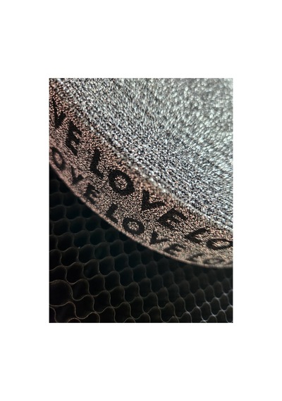 Simli Şerit Love Yazılı Gümüş 2 Cm 5 Metre - 691822861 Diğer