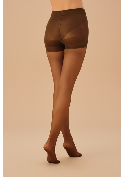 Suwen Bodytoners 15 Den Külotlu Çorap Sc30441268 Cappucıno Kahverengi